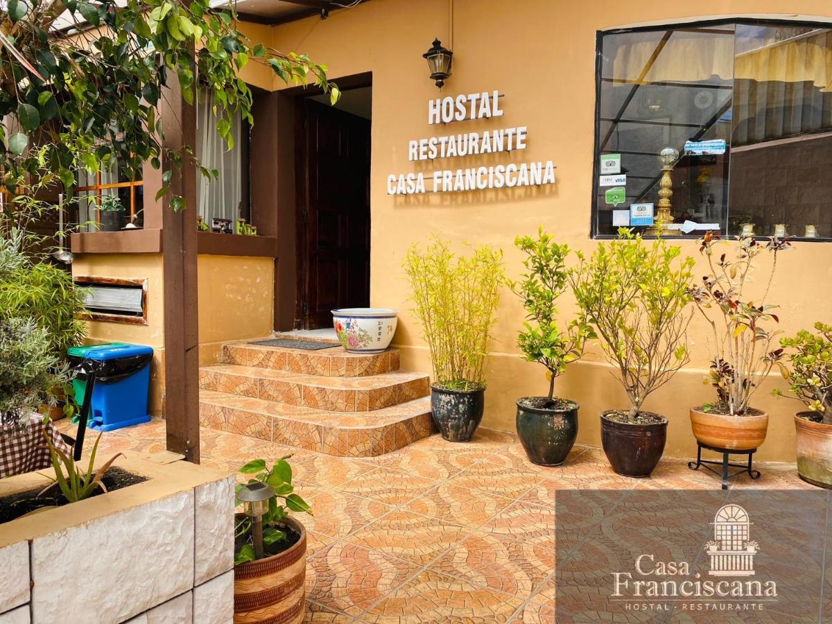 Casa Franciscana Quito Bagian luar foto