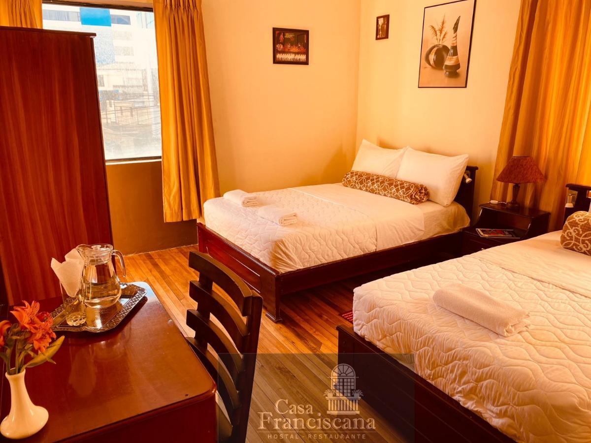Casa Franciscana Quito Bagian luar foto