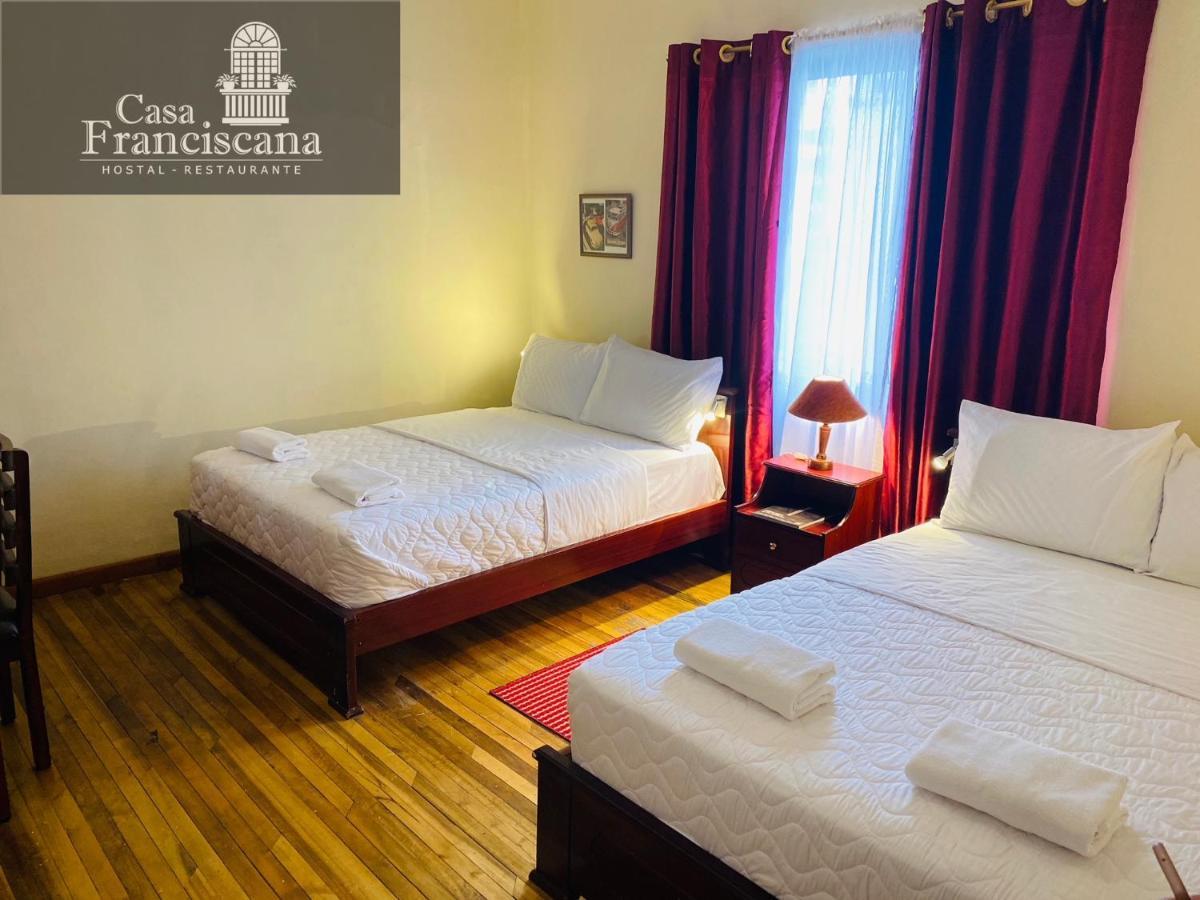 Casa Franciscana Quito Bagian luar foto
